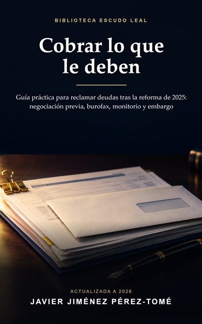 Portada del libro «Cobrar lo que le deben»