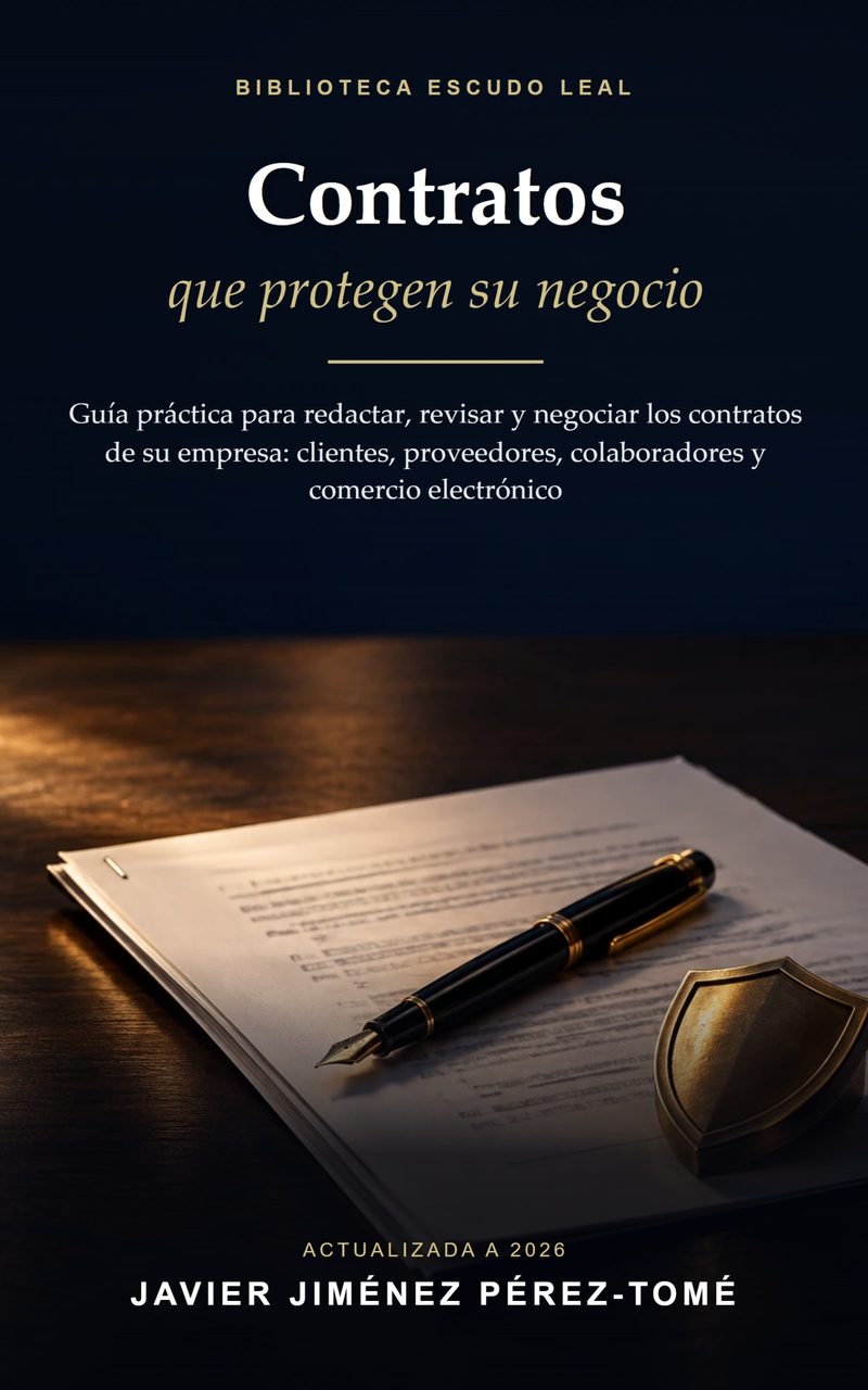 Portada del libro «Contratos que protegen su negocio», de Javier Jiménez Pérez-Tomé